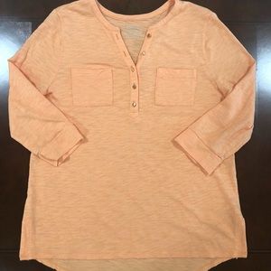 Chico’s tee shirt size Chico’s 1 orange
